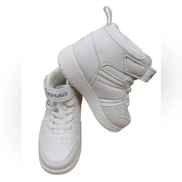 Shaq Other - Shaq All White High Top Sneakers Size 9